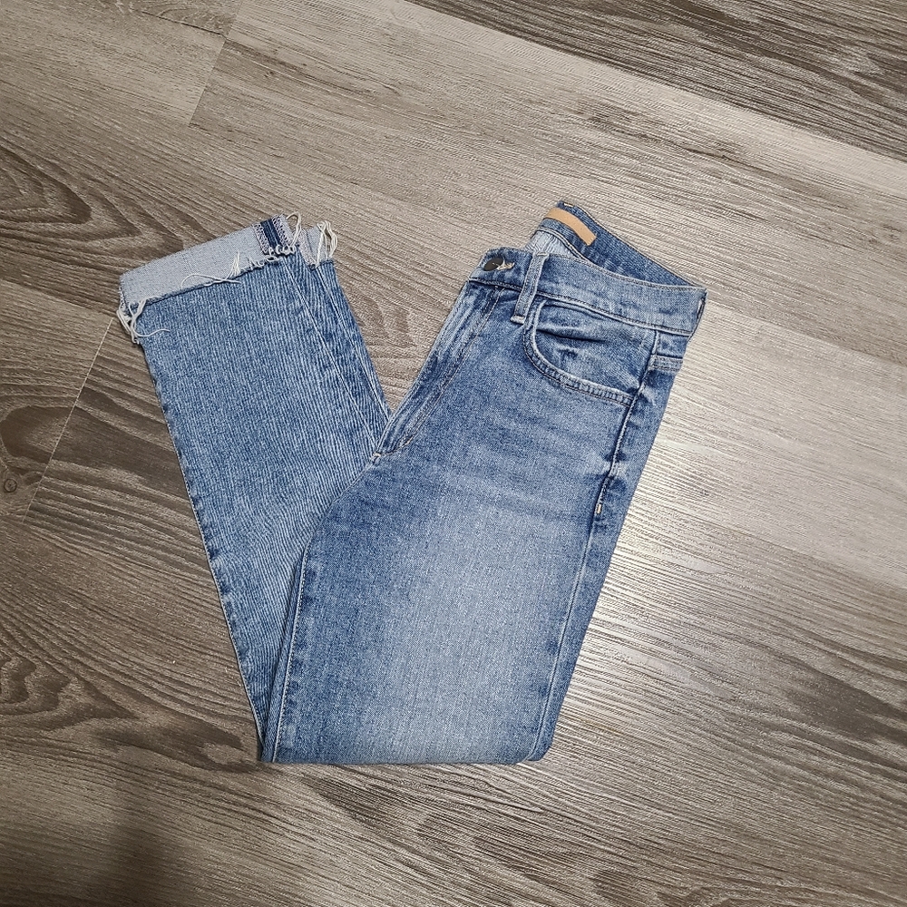 Joe's Jeans Light Blue Ankle Crop Jeans
